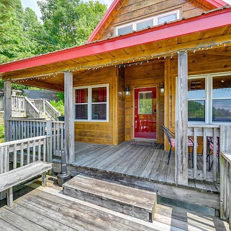 Warm And Cozy Cabin With Deck On Top Of The Blue Ridge Fancy Gap Exterior photo