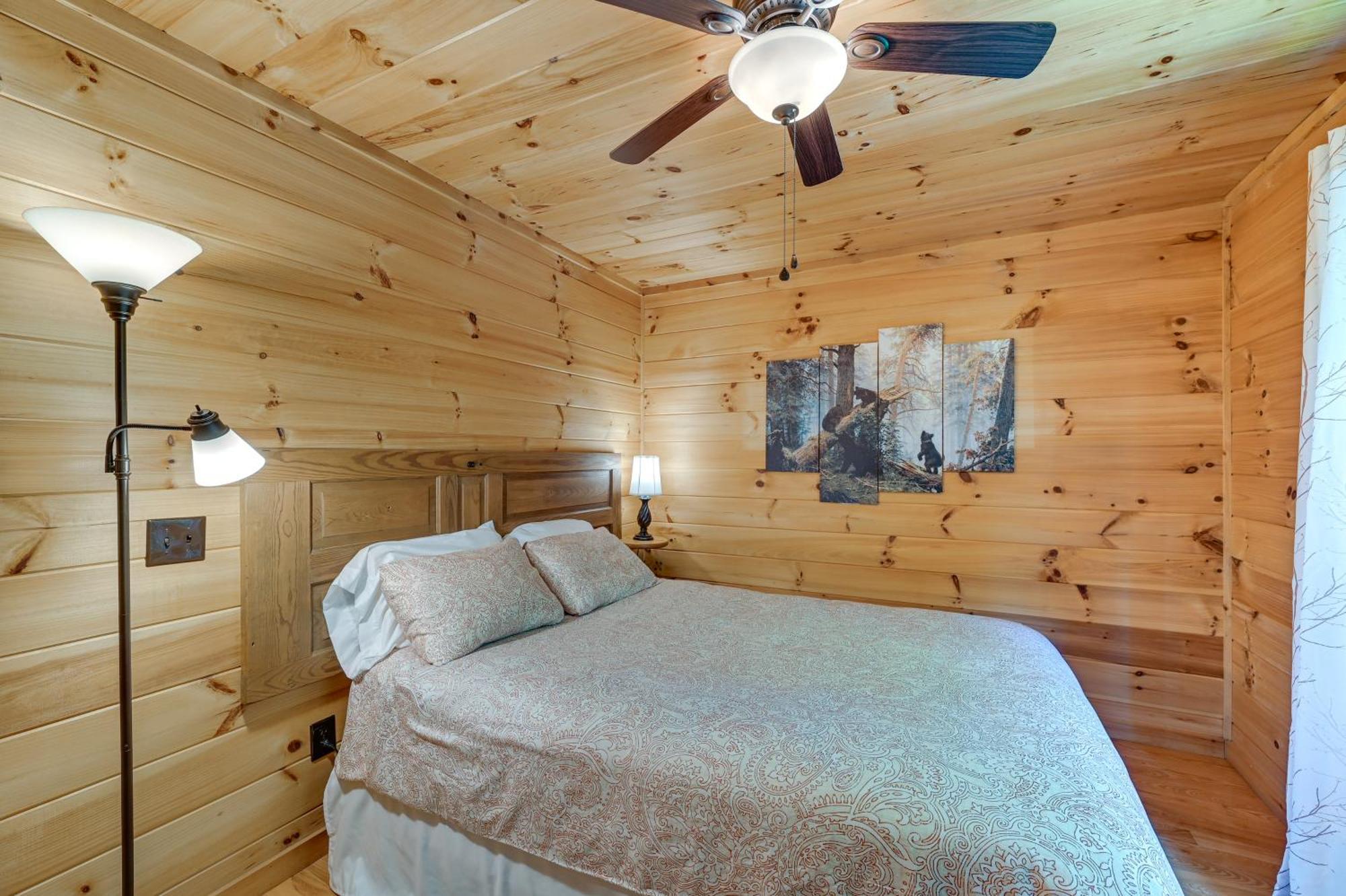Warm And Cozy Cabin With Deck On Top Of The Blue Ridge Fancy Gap Exterior photo